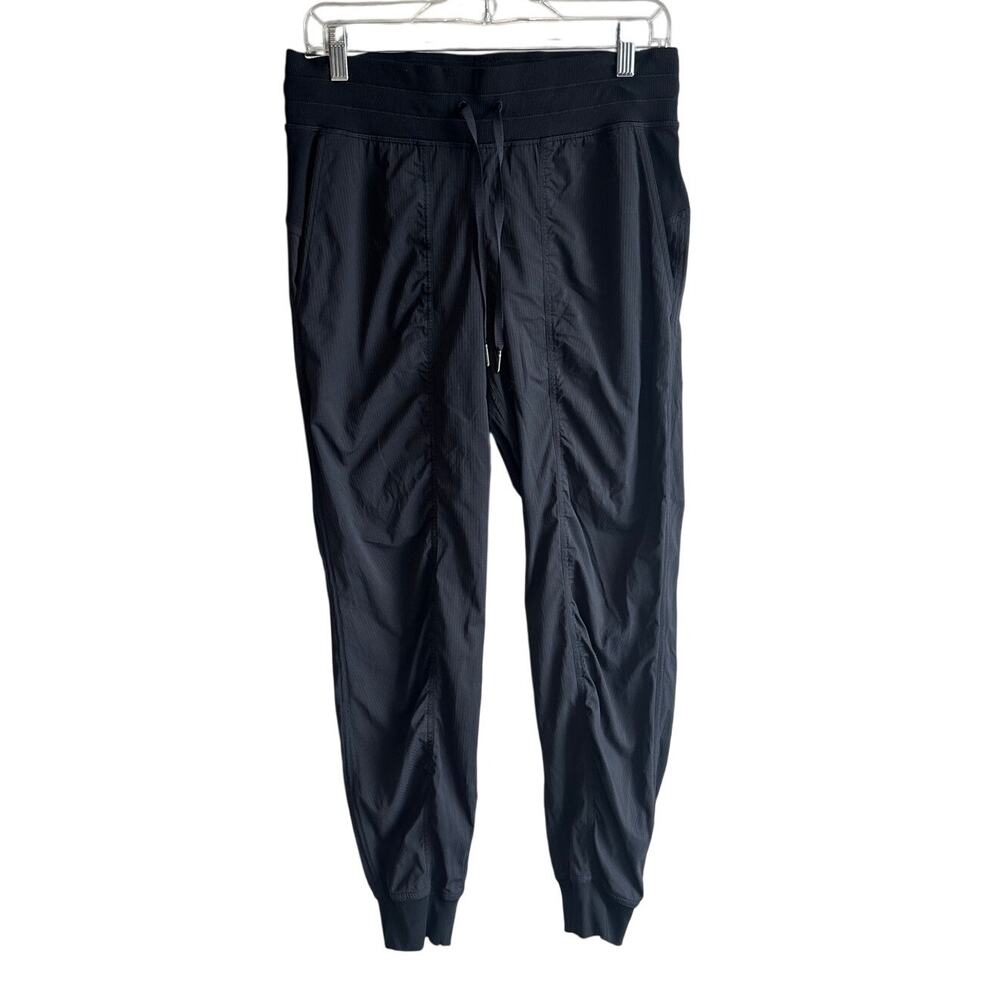 Lululemon Dance Studio Mid Rise Jogger Full Length Black 8 W5BPJS